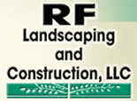 Flatbed hauling equipment in Connecticut for customer RF Landscaping